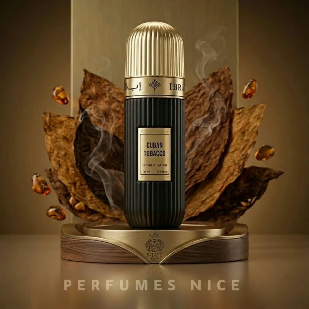 عطر Cuban Tobacco بعلبة ذهبية وسوداء